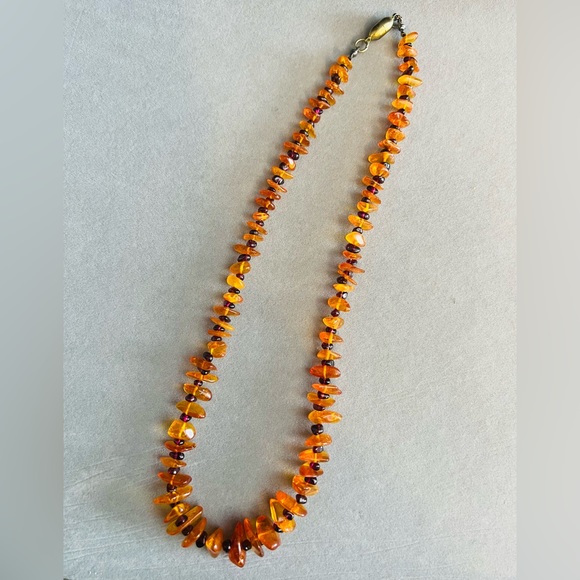 Stunning Amber BEADS vintage necklace - Picture 3 of 4